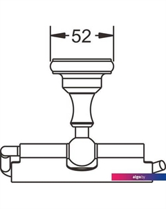 Держатель для туалетной бумаги RG1105Q Rose