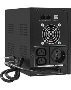 Источник бесперебойного питания SpecialPro Smart LLB-2000.LCD.AVR.1SH.2C13.RJ.USB EX292630RUS Exegate
