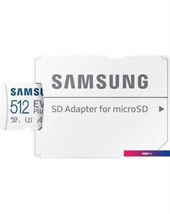 Карта памяти EVO Plus 2024 microSDXC 512GB (с адаптером) Samsung