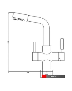 Смеситель 2015 Хром Granula