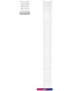 Ремешок Fabric для Galaxy Watch7 (S/M, бело-розовый) Samsung