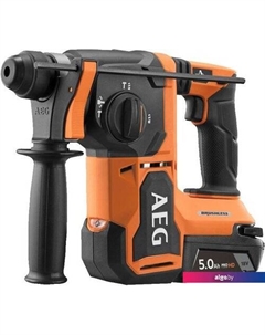 Перфоратор BBH18BL2-502C 4935492343 (с 2-мя АКБ, кейс) Aeg powertools