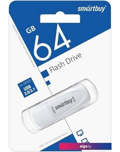 USB Flash Scout 3.0 64GB (белый) Smartbuy