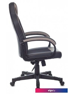 Офисное кресло Бюрократ Game 17 (черный/серый текстиль/экокожа) Zombie