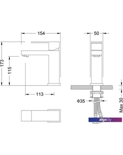 Смеситель Selene 2061/17F (золото матовое) Timo
