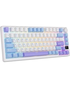 Клавиатура RK-M75 RGB (Taro Milk, RK Silver) Royal kludge