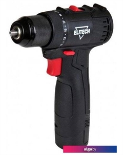 Дрель-шуруповерт ДА 10.8БЛ2 E2201.037.01 (с 2-мя АКБ) Elitech