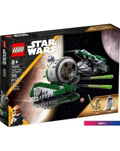 Конструктор Star Wars 75360 Джедайский истребитель Йоды Lego