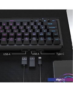 Клавиатура RK98 RGB (черный, RK Red) Royal kludge