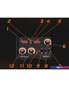 Сварочный инвертор TECH MIG 250 (N257) Сварог