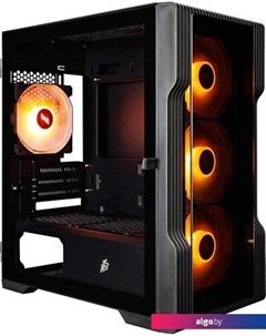 Корпус Trilobite T3-G ARGB T3-G-BK-4F2(AP) 1stplayer
