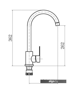 Смеситель A54001-13 Fashun