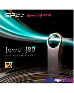 USB Flash Jewel J80 64GB (SP064GBUF3J80V1T) Silicon power
