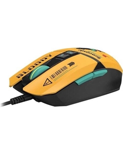 Игровая мышь Bloody W63 Max Renegade (желтый) A4tech