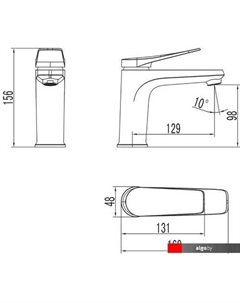 Смеситель Bronx LM3706BL Lemark