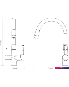 Смеситель S-L1806C-04 Savol