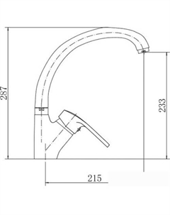 Смеситель A4166 Fashun