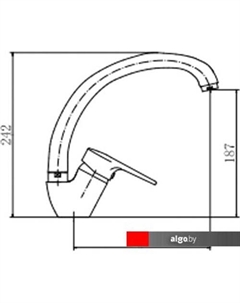 Смеситель A4156 Fashun