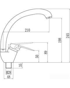 Смеситель S-T4104 Savol