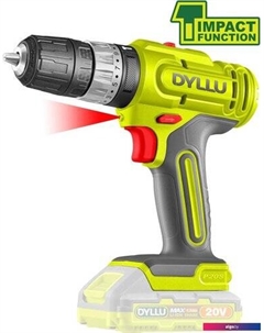 Ударная дрель-шуруповерт DTCDP521 (с 1-им АКБ) Dyllu