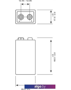 Батарейки Greencell 9V 1604G Gp