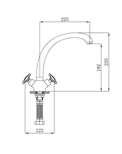 Смеситель SL115-273F Рмс