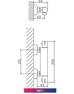 Смеситель HB20809 (хром) Haiba