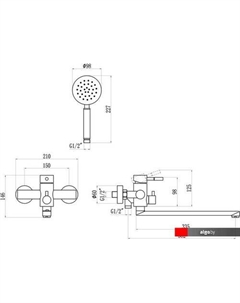 Смеситель S-SUS4002 Savol