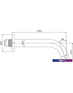 Излив 001SB00i63 Iddis