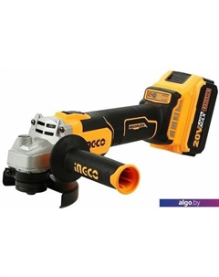 Угловая шлифмашина Industrial CAGLI201158 (без АКБ) Ingco