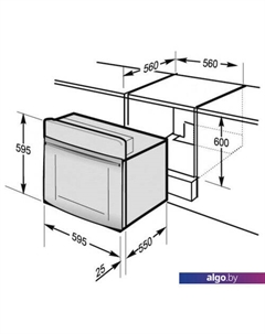 Духовой шкаф BOEW64090015 Hansa