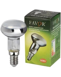 Лампа накаливания R50 E14 60 Вт 8105009 Favor