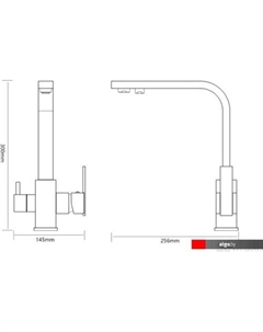 Смеситель S-L1807H Savol