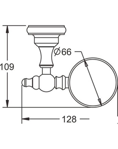 Мыльница RG1103Q Rose