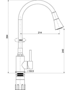 Смеситель S201.4308.03 Splenka