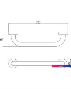 Поручень S-010030 Savol