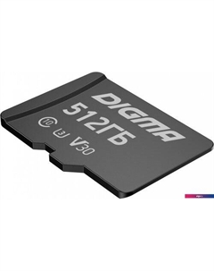 Карта памяти MicroSDXC Class 10 Card30 DGFCA512A03 Digma
