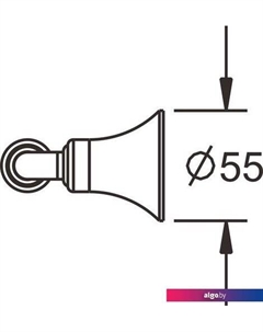 Держатель для полотенца RG1217 Rose