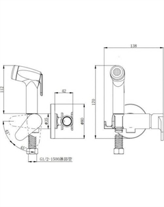 Смеситель DA1394585 D&k
