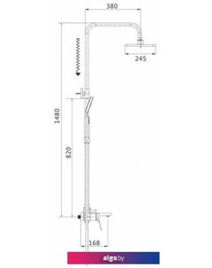 Душевая система S8336 Shevanik