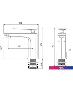 Смеситель Prizma LM3906C Lemark