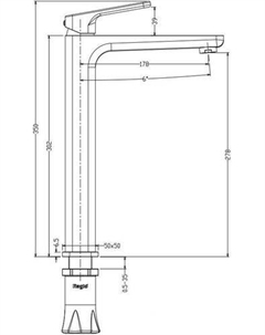 Смеситель R51.15.09 Raglo