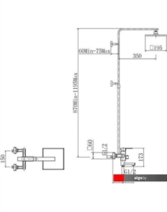 Душевая система A2420 Fashun