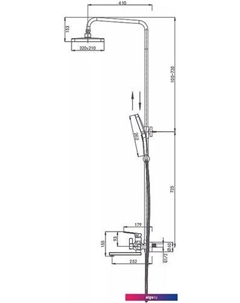 Душевая система S30.24.09 Splenka