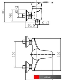 Смеситель A2001 Fashun