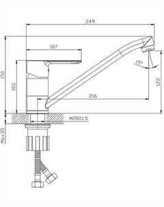 Смеситель S06.42 Splenka