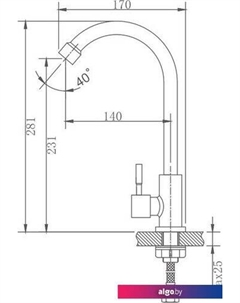 Смеситель HB4183 (нержавеющая сталь) Haiba