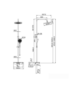 Душевая система SpaHome SPASBBTi06 Iddis