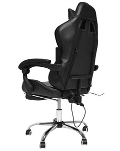 Кресло Avanti Ultimato (черный, с подножкой) Calviano