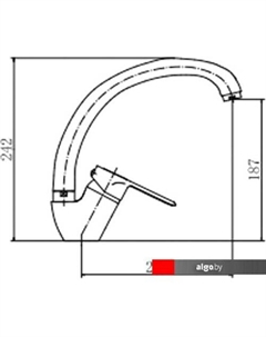 Смеситель A4104 Fashun
